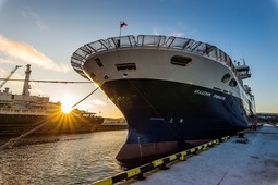 Для реализации проекта было задействовано судно «Академик Примаков»