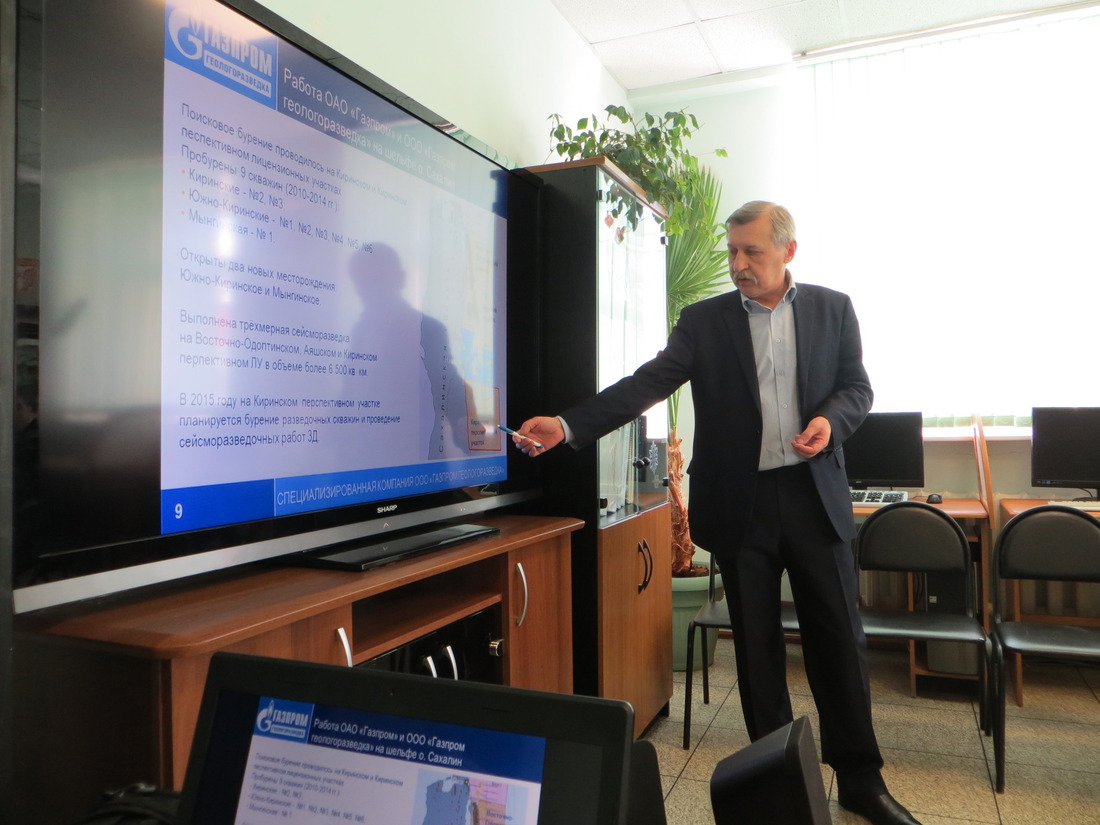 Представитель компании «Газпром геологоразведка» Владимир Гореликов рассказывает о проекте