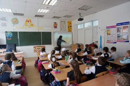 Уроки прошли для первоклашек трех тюменских школ