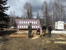Реконструкция памятника в п. Жигалово Иркутской области