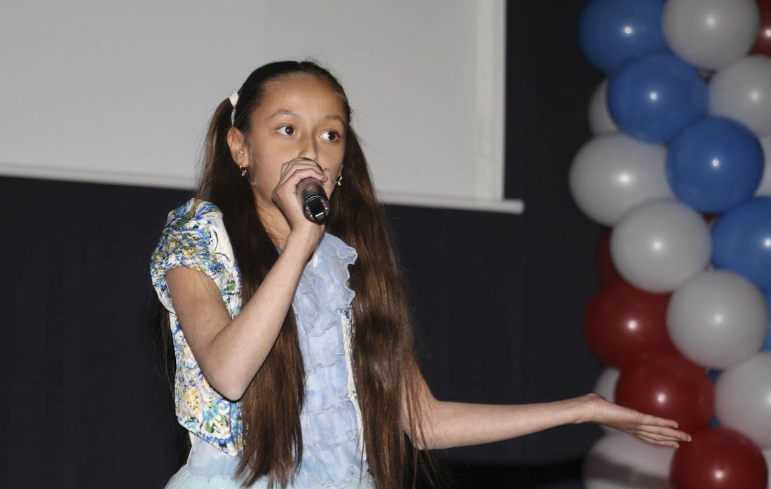 8-летняя Амалия Бячкова уже опытный конкурсант