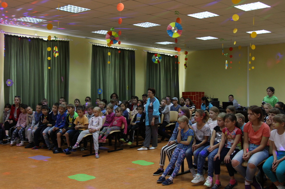 Дети рады новой встрече с волонтерами ООО "Газпром геологоразведка"
