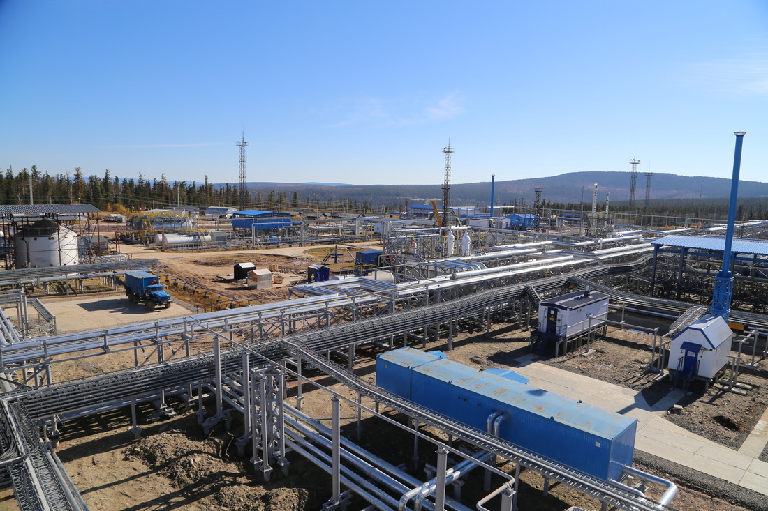 На газовом промысле Ковыктинского месторождения
